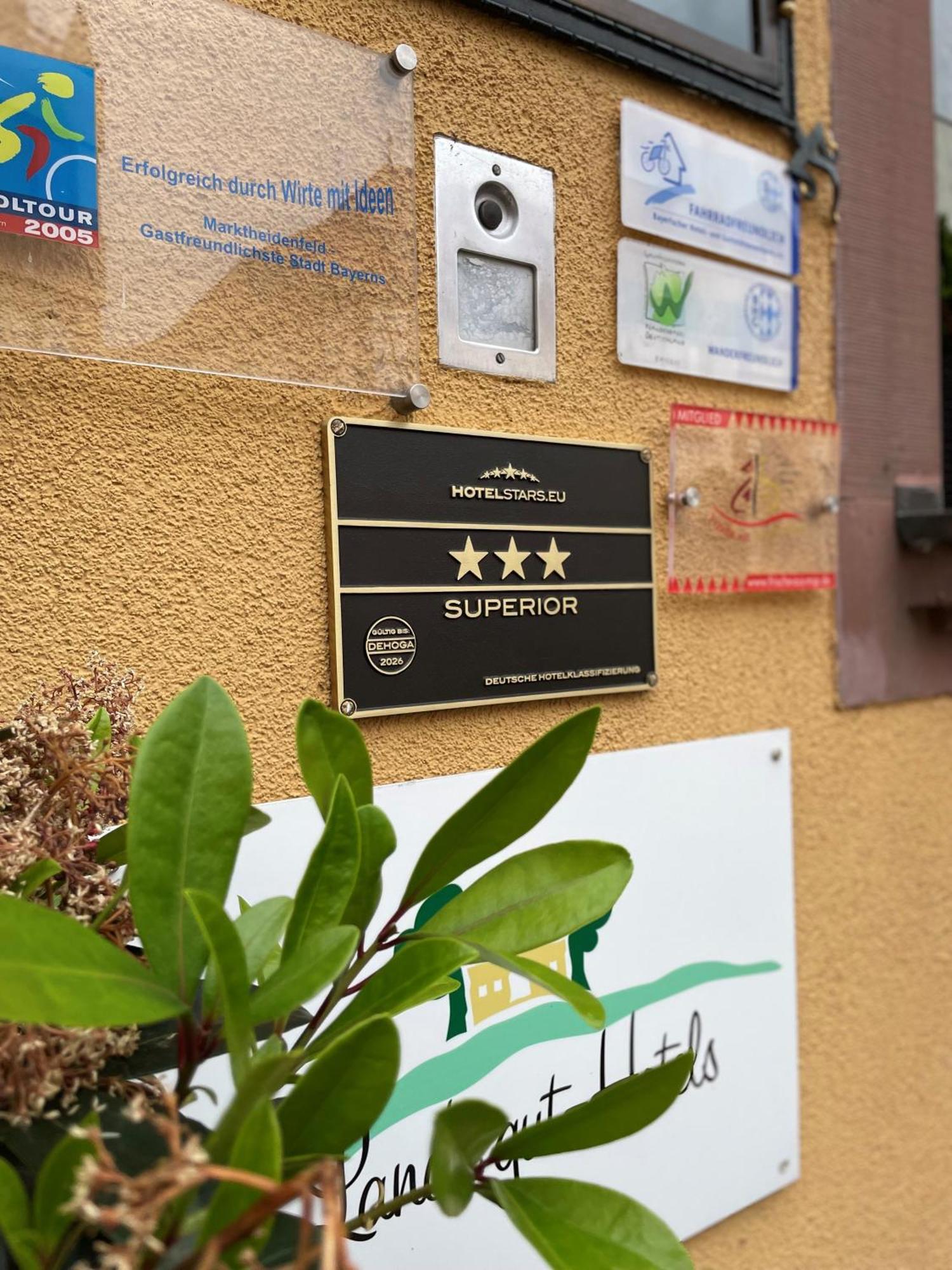 Land-Gut Hotel Zum Loewen Garni Marktheidenfeld Kültér fotó
